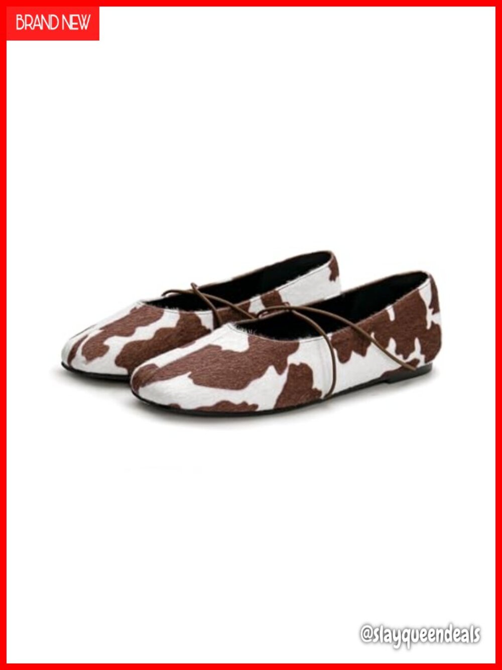 Mary Jane Flats Square Toe Slip On Ballet Shoes Comfortable Dressy Casual